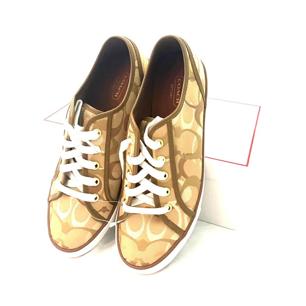 Brand New Coach Monogram Sneakers